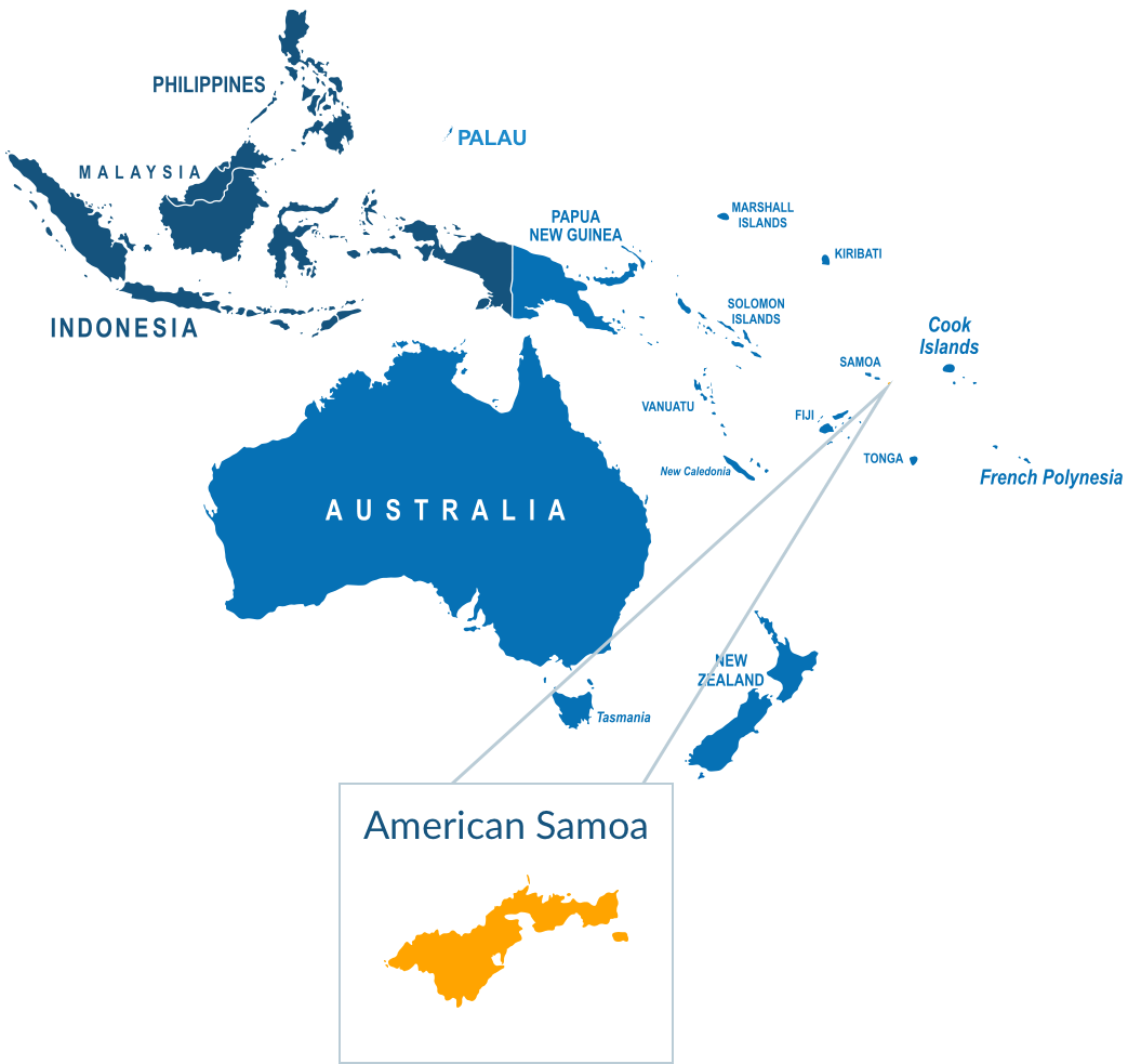 Parcel delivery to American Samoa