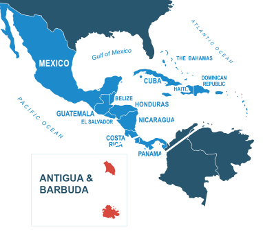 Parcel delivery to Antigua