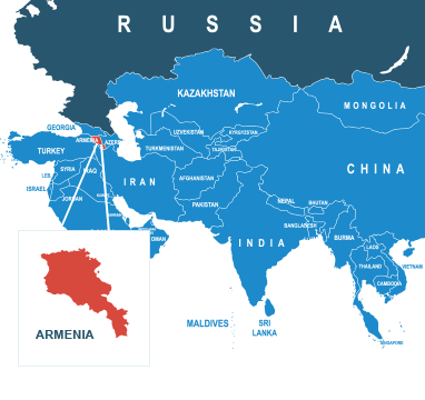 Parcel delivery to Armenia