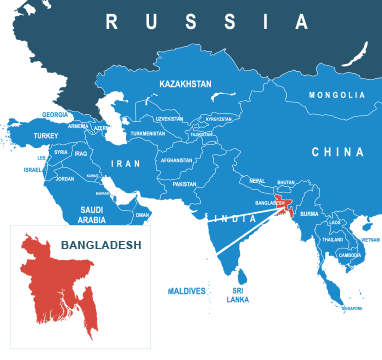 Parcel delivery to Bangladesh