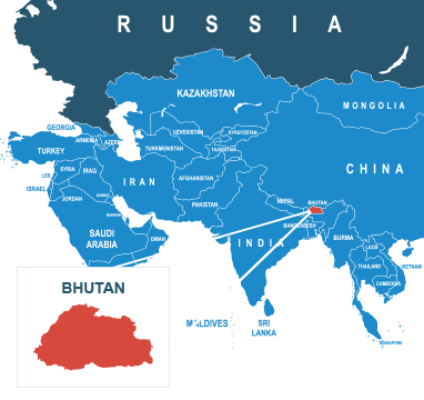Parcel delivery to Bhutan