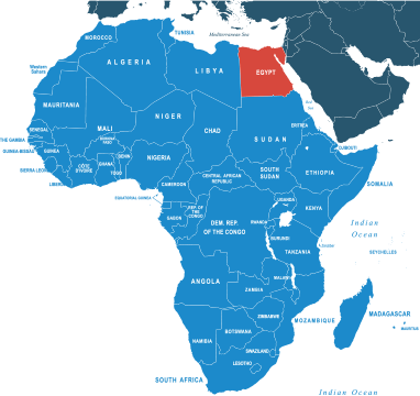 Parcel delivery to Egypt