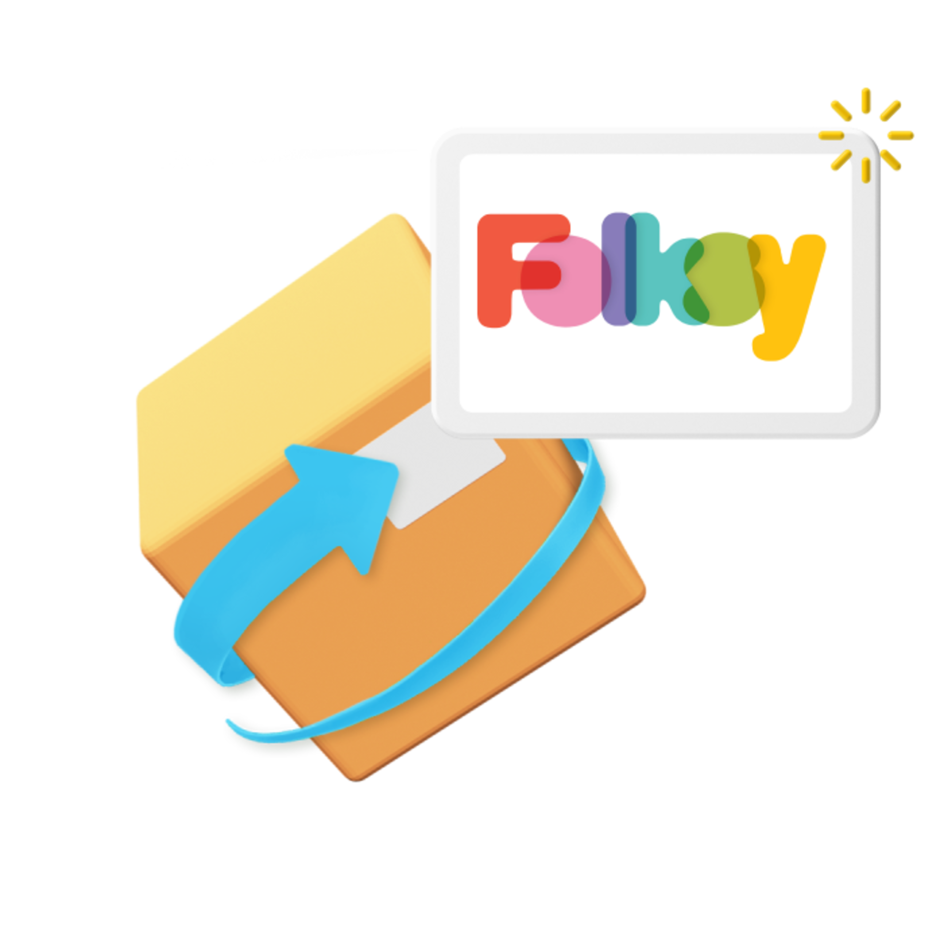 Folksy marketplace logo