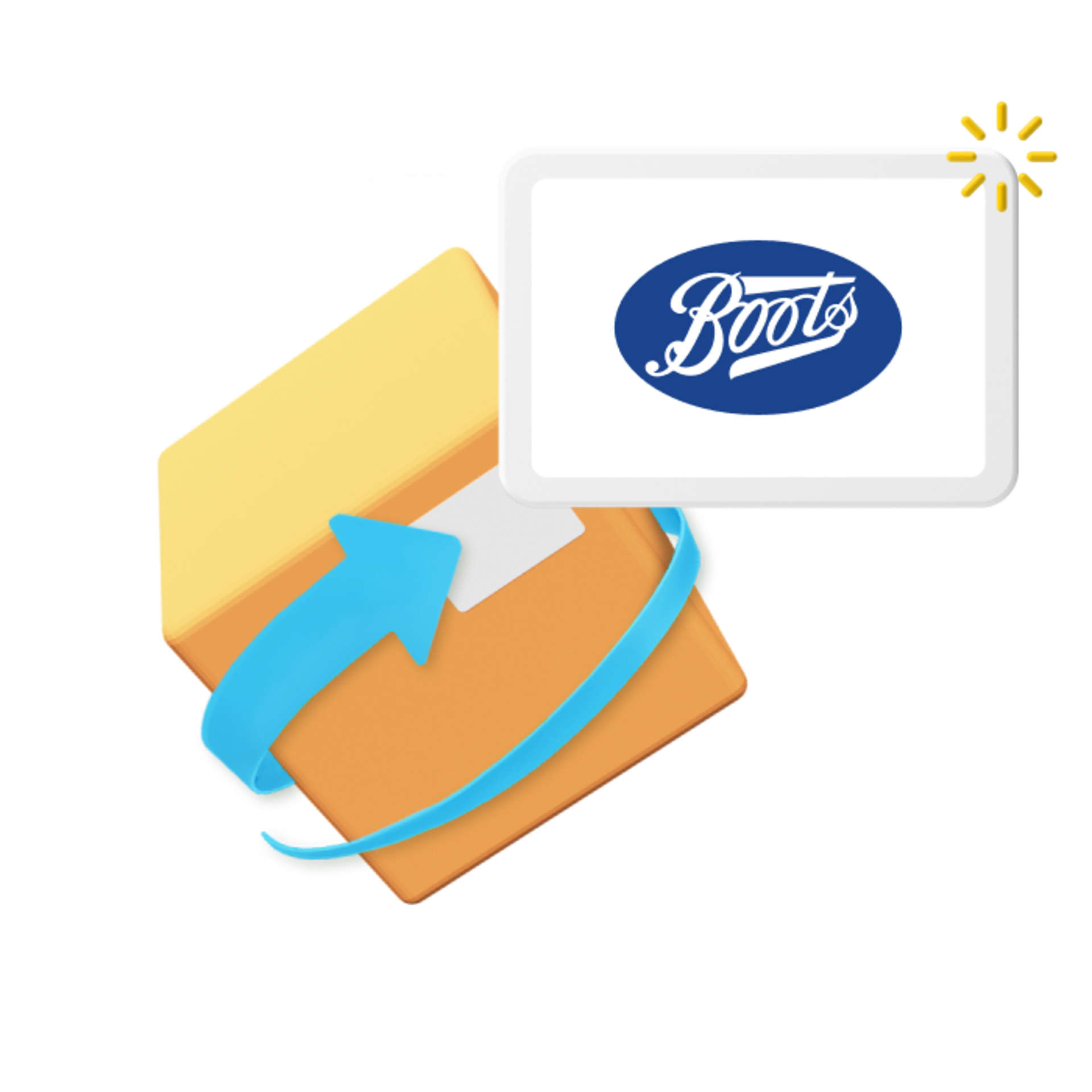 Boots return logo