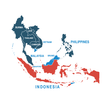 Parcel delivery to Indonesia