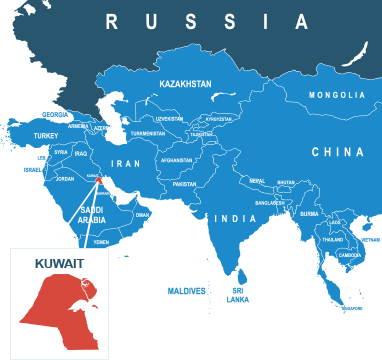 Parcel delivery to Kuwait