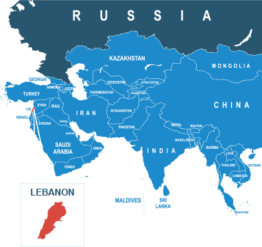 Parcel delivery to Lebanon