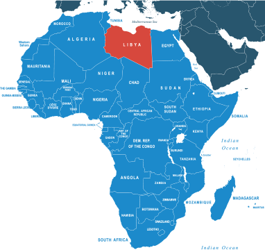 Parcel delivery to Libya