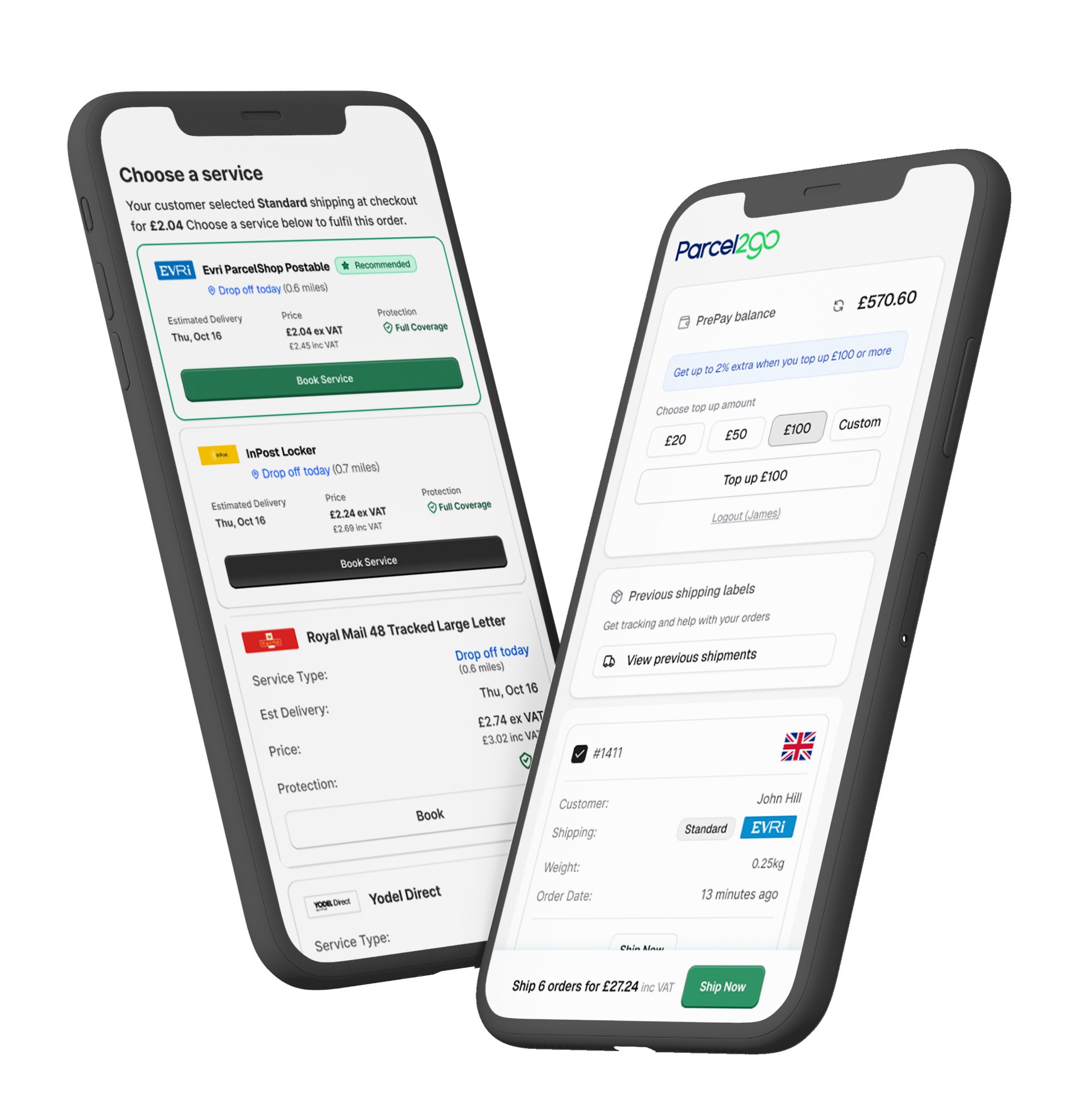 Shopify mobile app graphic