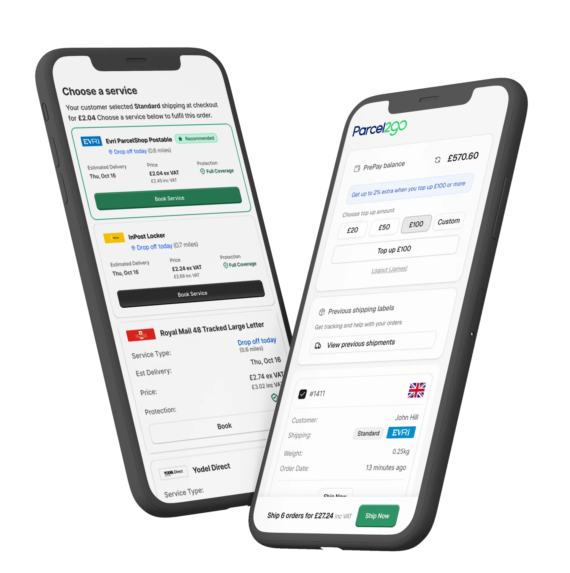 Shopify mobile app graphic
