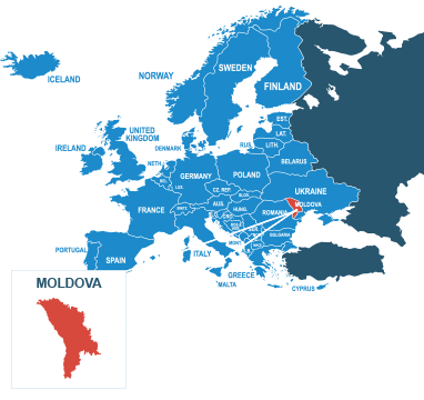 Parcel delivery to Moldova