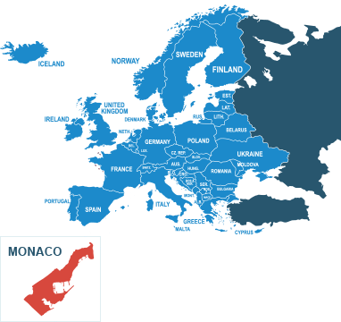 Parcel delivery to Monaco