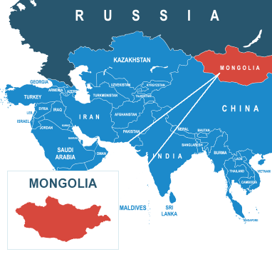 Parcel delivery to Mongolia