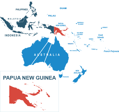 Parcel delivery to Papua New Guinea