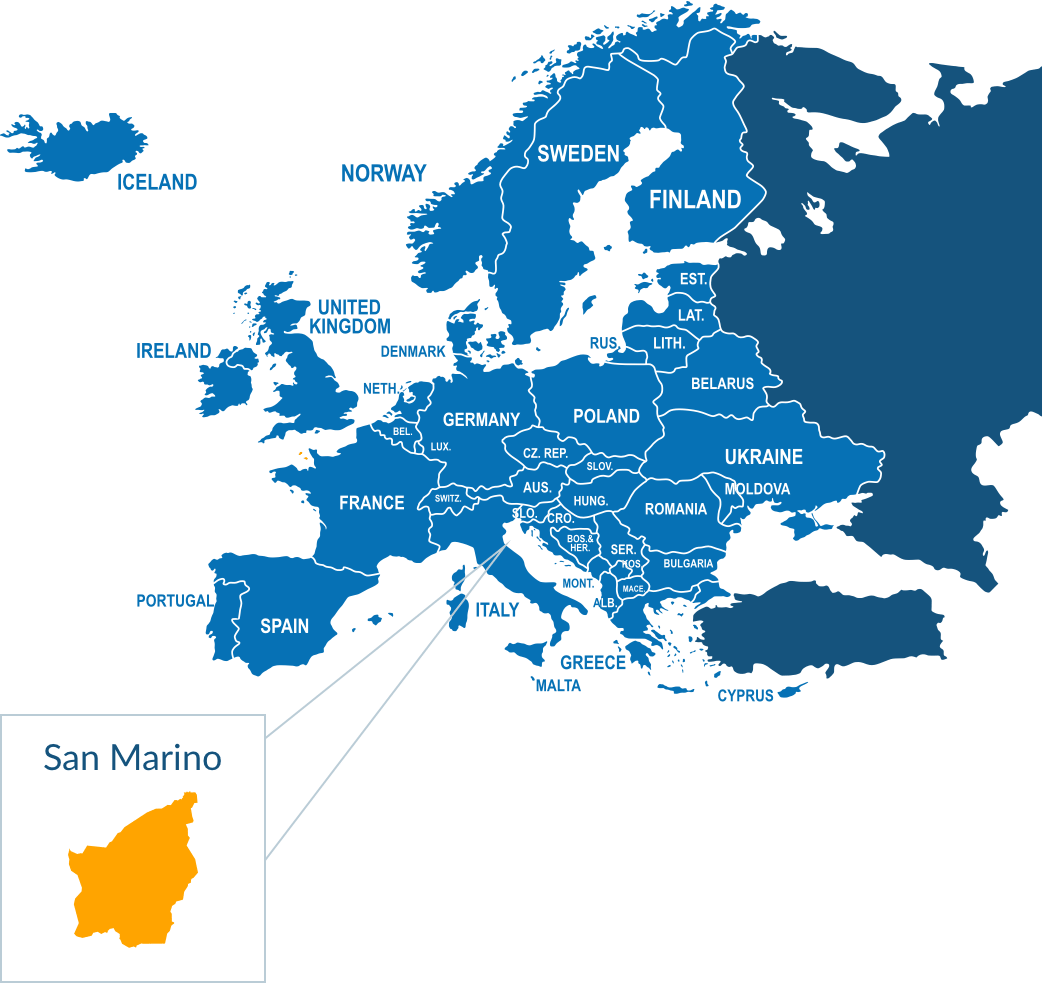 Parcel delivery to San Marino