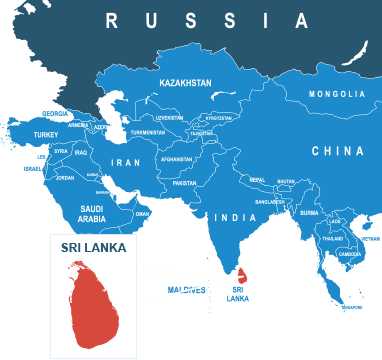 Parcel delivery to Sri Lanka