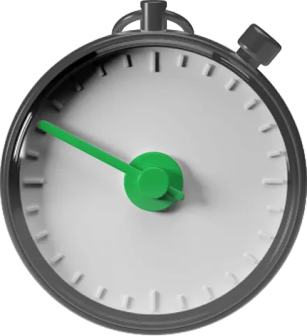 Animated stopwatch
