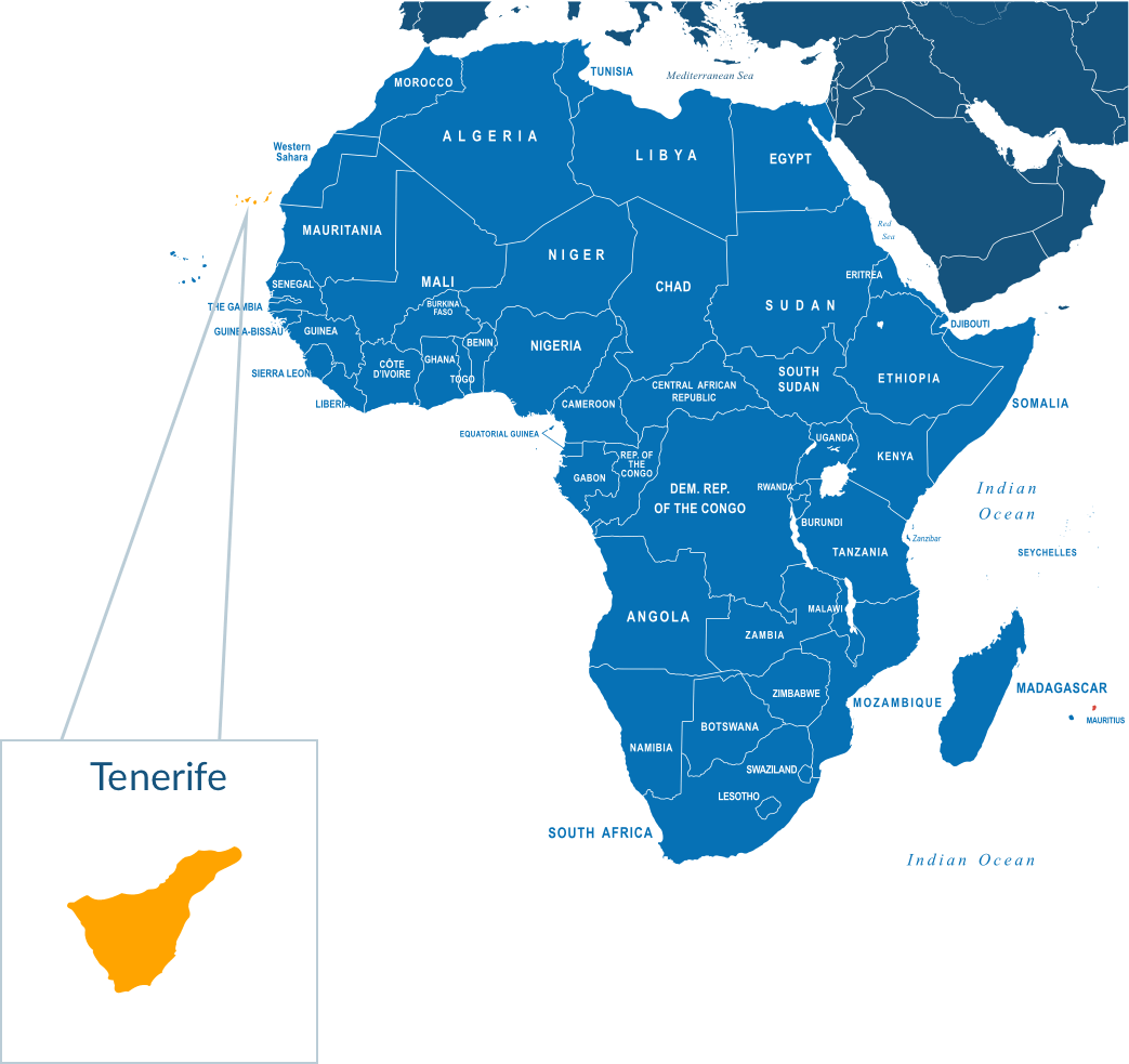 Parcel delivery to Tenerife