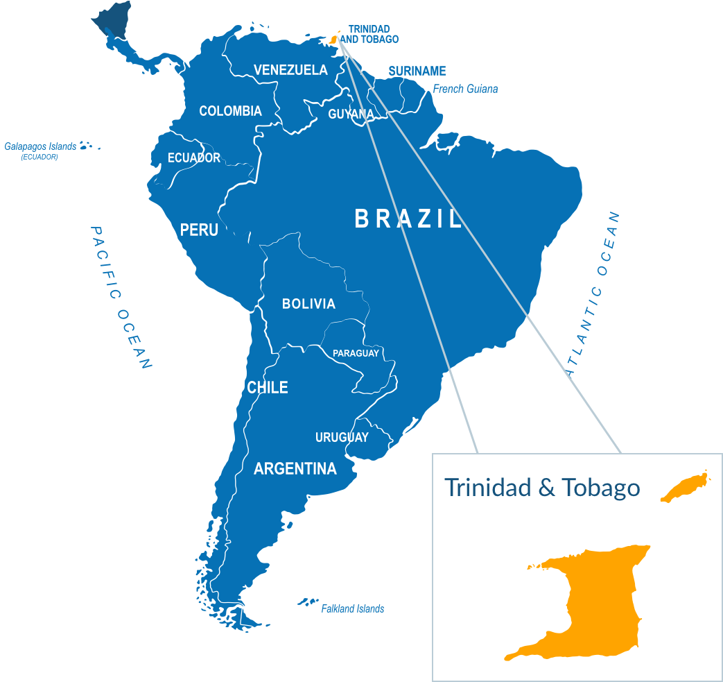 Parcel delivery to Trinidad & Tobago